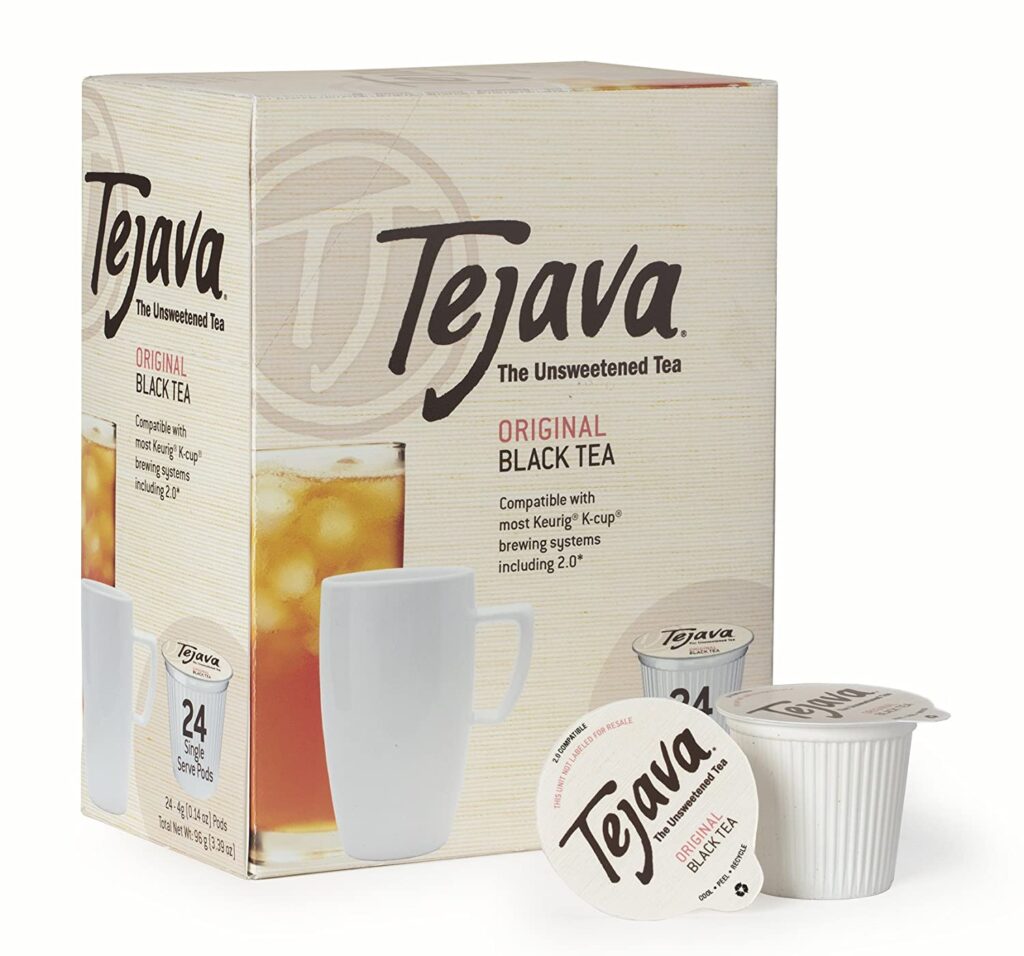 Tejava Original Unsweetened Black Tea Pods