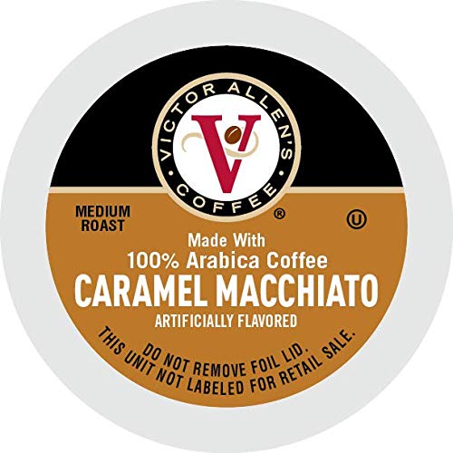 Victor Allen Caramel Macchiato Single Serve K-cup