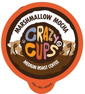 Crazy Cups Flavored Marshmallow Mocha Coffee Pods