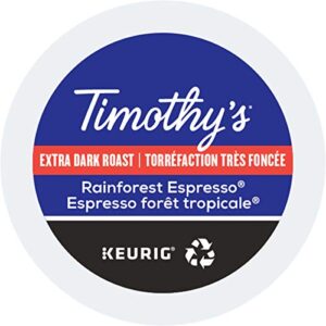 Timothy's World Coffee Rainforest Espresso K-Cup